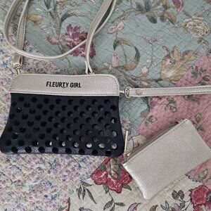 Fleurty Girl game day purse